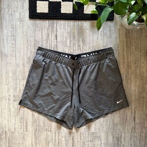 Nike Dri-Fit Women's Athletic Gray Shorts Size L